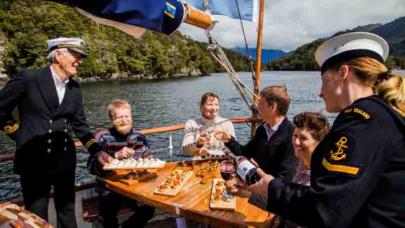 Step aboard The Faith for an exceptional cruising experience over the waters of the magnificent Fiordland National Park.